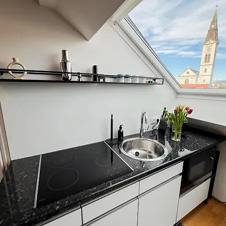 Apartmán Stilvolles City-apartment Štýrský Hradec
